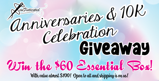 Anniversaries & 10K Celebration Giveaway