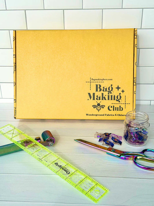 Bag Making Bees Club - Wonderground Fabric