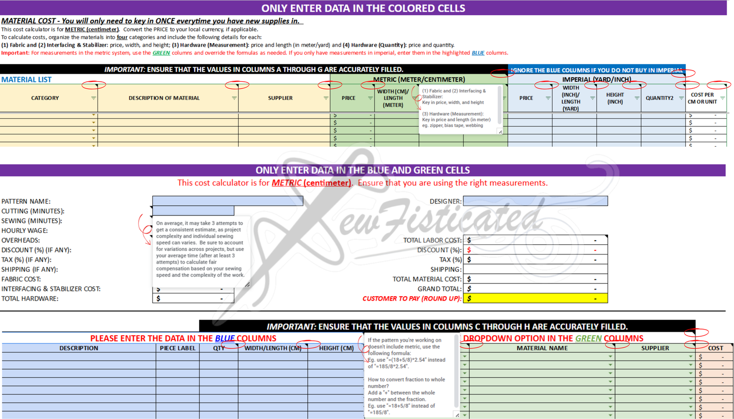 Bag Cost Calculator