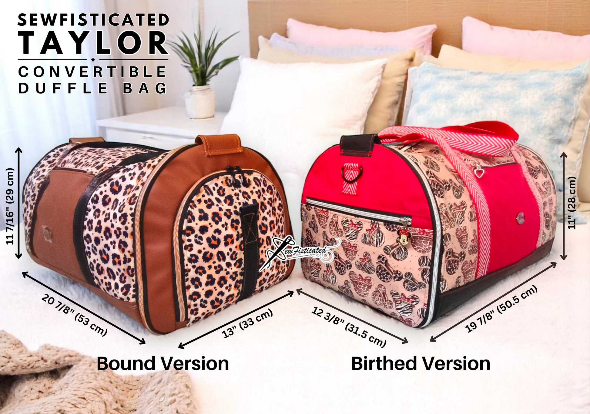 Taylor Convertible Duffle Bag (May 2025) – Sewfisticated Designs Taylor Convertible Duffle Bag (May 2025) – Sewfisticated Designs