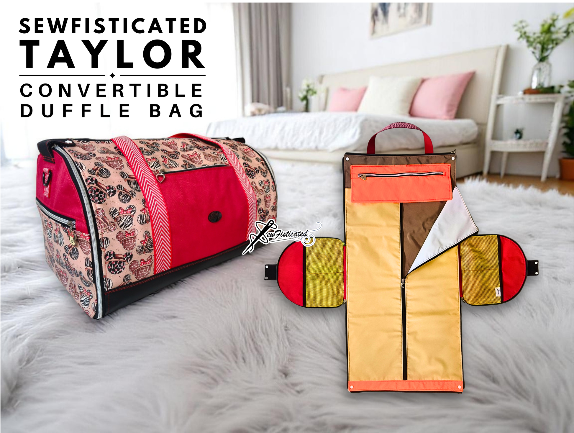 Taylor Convertible Duffle Bag (May 2025) – Sewfisticated Designs Taylor Convertible Duffle Bag (May 2025) – Sewfisticated Designs