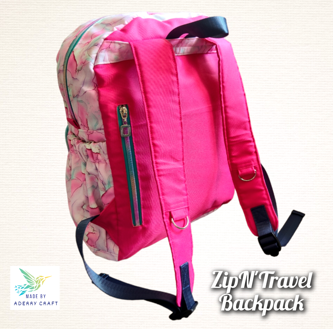 Full zip open sales backpack