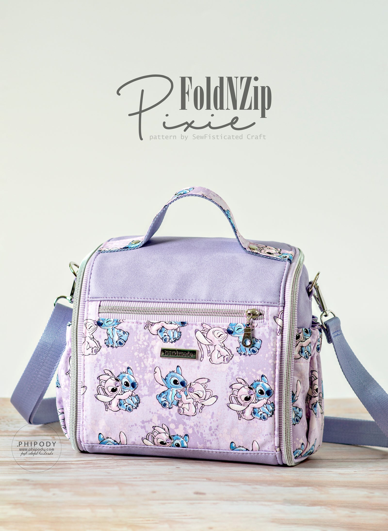 FoldNZip Pixie (Fabric Version) – Sewfisticated Craft Designs