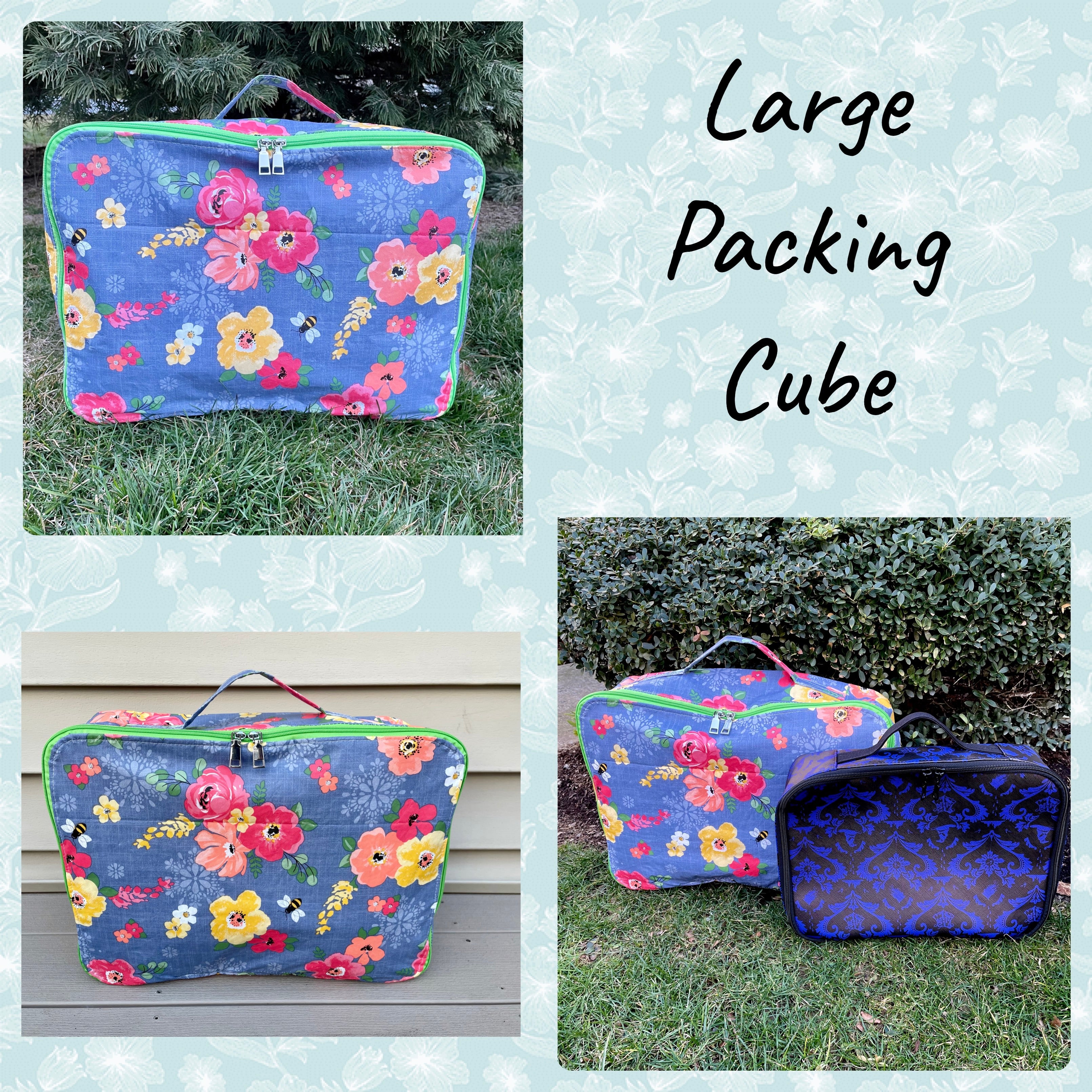 Patterned cheap packing cubes