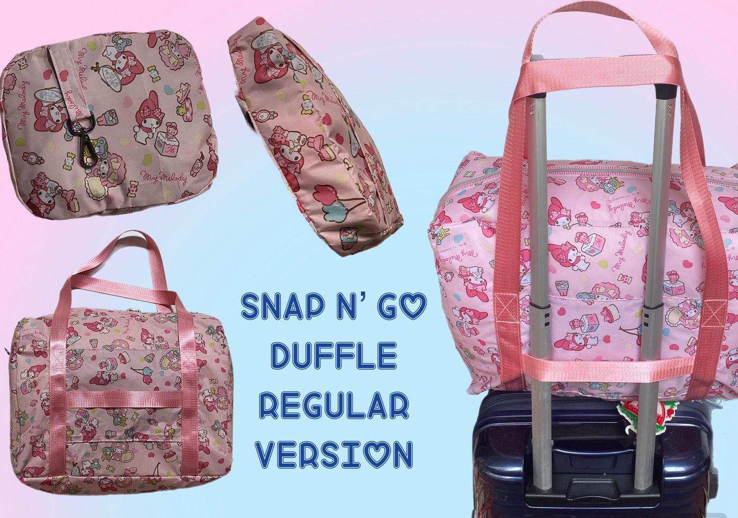 SnapN'Go Duffle Bag