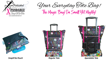 Xpandable SnapN'Go Tote Bag