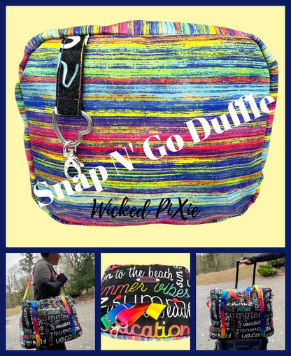 SnapN'Go Duffle Bag