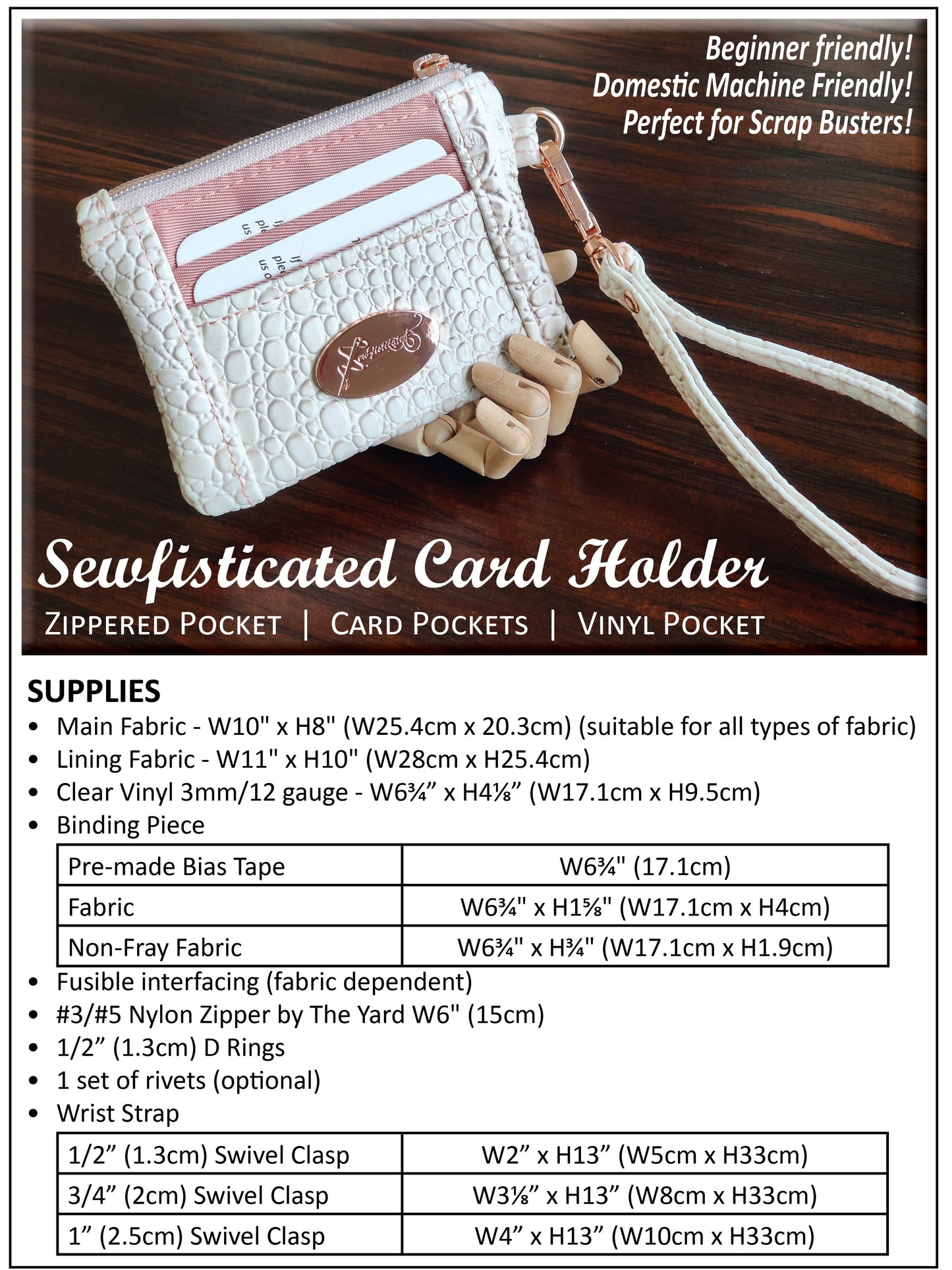 Sewfisticated Card Holder