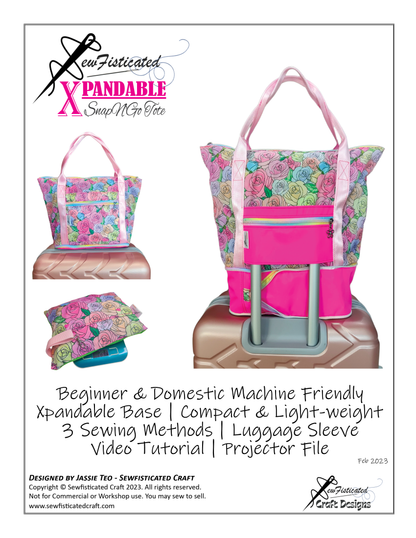 Xpandable SnapN'Go Tote Bag