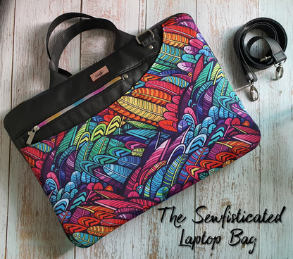 The Sewfisticated Laptop Bag