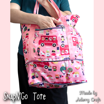 Xpandable SnapN'Go Tote Bag