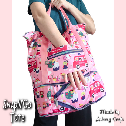 Xpandable SnapN'Go Tote Bag