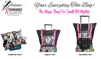 Xpandable SnapN'Go Tote Bag